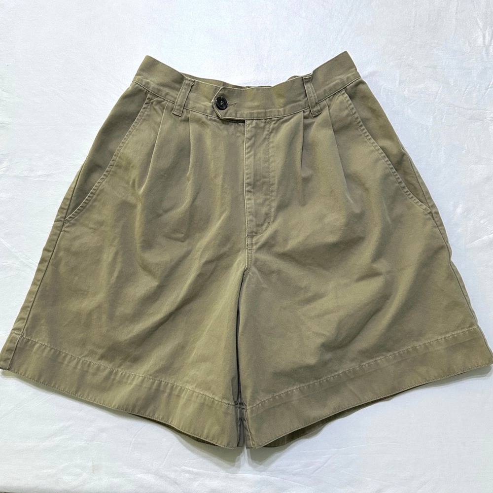 Patagonia VTG 1992 Pleated Chino Shorts 10 Khaki Granola Safari Gorpcore Retro